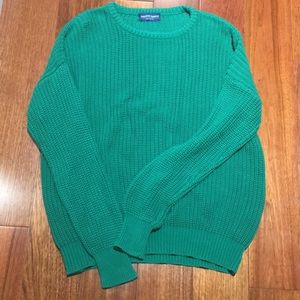 American Apparel fisherman sweater size L